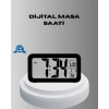 Mey İthalat® Dijital Masa Saati Sensörlü Aydınlatmalı Alarm ve Sıcaklık Ölçerli