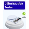 Mey İthalat® Dijital Mutfak Terazisi 10kg Kapasiteli 1g Hassasiyetli