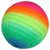 Mey İthalat® Double W Sports Gökkuşağı Tırtıklı PVC Top 23cm