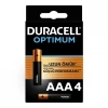 Mey İthalat® Duracell Optimum Alkalin Pil AAA 4 lü Paket