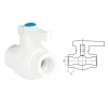 Mey İthalat® Ege Yıldız PPRC 40 mm Küresel Vana Gri