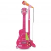 Mey İthalat®  Elektronik Ayaklı Mikrofonlu Pembe Gitar