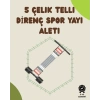 Mey İthalat® Ergonomik Tutma Yerli, Pedallı ve Ayarlanabilir Elastik Yaylı Spor Ekipmanı