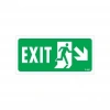 Mey İthalat® Exit Sağ Aşağı Uyarı Levhası 17,5x25 KOD:957