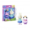 Mey İthalat® F8859 Peppa Pig ve Ailesi Kıyafetli Figür Seti +3 yaş