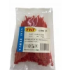 Mey İthalat® FRT Kırmızı 2,5x100 Kablo Bağı