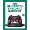 Mey İthalat® Gelişmiş Kontrol Hassasiyeti Sunan Kablosuz Bluetooth Oyun Kolu