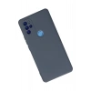 Mey İthalat®  General Mobile GM 21 Pro Kılıf Nano içi Kadife Silikon - Gri