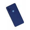 Mey İthalat®  General Mobile GM 21 Pro Kılıf Nano içi Kadife Silikon - Lacivert