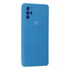 Mey İthalat®  General Mobile GM 21 Pro Kılıf Nano içi Kadife Silikon - Mavi