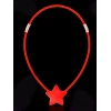 Mey İthalat® Glow Stick Yıldız Kolye - Glow Kolye - Glow Stick Partisi Yıldız Kolye 6 Adet