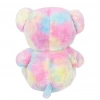 Mey İthalat®  Gökkuşağı Renkli Peluş Ayı 45 cm
