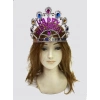 Mey İthalat® Gümüş Renk Happy Birthday Yazılı Doğum Günü Tacı 60 cm