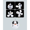 Mey İthalat® Güneş Paneliyle Şarj Olan Katlanabilir LED Çadır Lambası – 5 Kademeli Aydınlatma