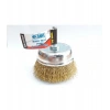 Mey İthalat® Hawk HA10149 Pimli Sarı Tel Çanak Fırça 75 mm