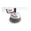 Mey İthalat® Hawk HA11147 Pimli Gri Tel Çanak Fırça 65 mm
