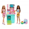 Mey İthalat® HJY94  Brooklyn ve Malibu Pasta Yapıyor Oyun Seti