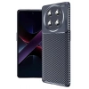 Mey İthalat®  Honor Magic 7 Lite Kılıf Auto Focus Karbon Kapak - Lacivert