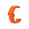 Mey İthalat®  Huawei GT4 41mm 18mm Klasik Kordon - Turuncu