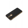 Mey İthalat®  Huawei Mate 10 Lite Kılıf Volet Silikon - Siyah