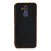 Mey İthalat®  Huawei Mate 20 Lite Kılıf Volet Silikon - Siyah