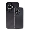 Mey İthalat®  Huawei Nova 12S Kılıf Auto Focus Karbon Kapak - Siyah