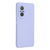 Mey İthalat®  Huawei Nova 9 SE Kılıf Nano içi Kadife Silikon - Lila