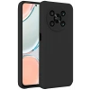Mey İthalat®  Huawei Nova Y90 Kılıf First Silikon - Siyah