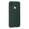 Mey İthalat®  Huawei P Smart 2019 Kılıf Nano içi Kadife Silikon - Koyu Yeşil