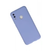 Mey İthalat®  Huawei P Smart 2019 Kılıf Nano içi Kadife Silikon - Lila
