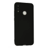 Mey İthalat®  Huawei P Smart 2019 Kılıf Nano içi Kadife Silikon - Siyah