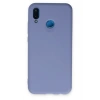 Mey İthalat®  Huawei P20 Lite Kılıf Nano içi Kadife Silikon - Lila