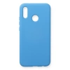 Mey İthalat®  Huawei P20 Lite Kılıf Nano içi Kadife Silikon - Mavi