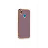 Mey İthalat®  Huawei P20 Lite Kılıf Volet Silikon - Mor