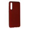 Mey İthalat®  Huawei P20 Pro Kılıf First Silikon - Bordo
