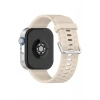 Mey İthalat®  Huawei Watch Fit 3 Klasik Kordon - Krem