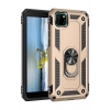 Mey İthalat®  Huawei Y5P Kılıf Sofya Yüzüklü Silikon Kapak - Gold