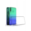 Mey İthalat®  Huawei Y6P Kılıf Lüx Şeffaf Silikon - Şeffaf