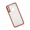 Mey İthalat®  Huawei Y6P Kılıf Montreal Silikon Kapak - Kırmızı