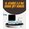 Mey İthalat® İki Kişilik Oyun Deneyimi Sunan Taşınabilir Retro Konsol