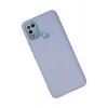Mey İthalat®  İnfinix Hot 10 Play Kılıf Nano içi Kadife Silikon - Lila