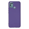 Mey İthalat®  İnfinix Hot 10 Play Kılıf Nano içi Kadife Silikon - Mor