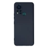 Mey İthalat®  İnfinix Hot 11s Kılıf Nano içi Kadife Silikon - Lacivert