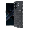 Mey İthalat®  İnfinix Smart 9 Kılıf Auto Focus Karbon Kapak - Siyah