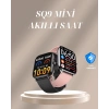Mey İthalat® IP67 Suya Dayanıklı AMOLED Akıllı Saat Bildirim ve Sağlık Takip Özellikli