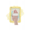 Mey İthalat®   iPad 10.2 (7.nesil) Kılıf Strap New Tablet Kapak - Sarı