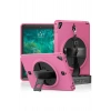 Mey İthalat®   iPad 5 Air 9.7 Kılıf Strap-C Otterbox Tablet Kapak - Pembe