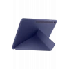 Mey İthalat®   iPad Pro 13 (2024) Kılıf Kalemlikli Hugo Tablet Kılıfı - Lacivert