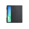 Mey İthalat®   iPad Pro 13 (2024) Kılıf Kalemlikli Hugo Tablet Kılıfı - Siyah