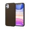 Mey İthalat®   iPhone 11 Kılıf First Silikon - Kahverengi